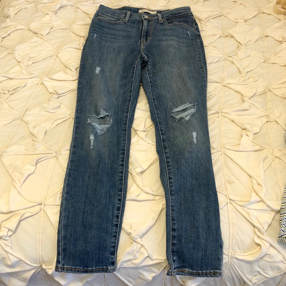 Levi’s 721 High Rise Skinny Jeans